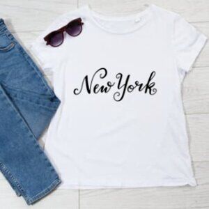 🗽 "New York" Minimalist Tee - Embrace the City that Never Sleeps! 🌆